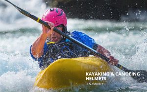 Kayaking and canoeing helmets
