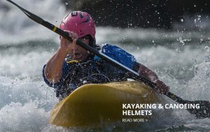 Kayaking and canoeing helmets