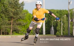 Roller skating helmets