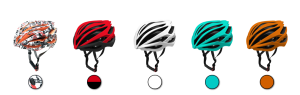 carbon fiber bicycle helmet color